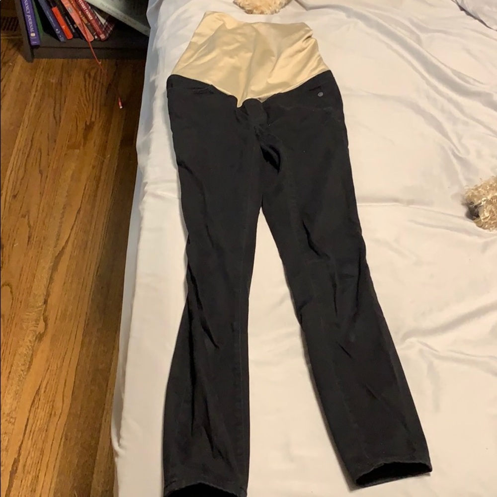 Ann Taylor Loft Maternity black pants